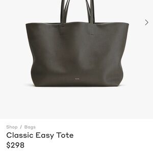 Cuyana Olive Classic Tote